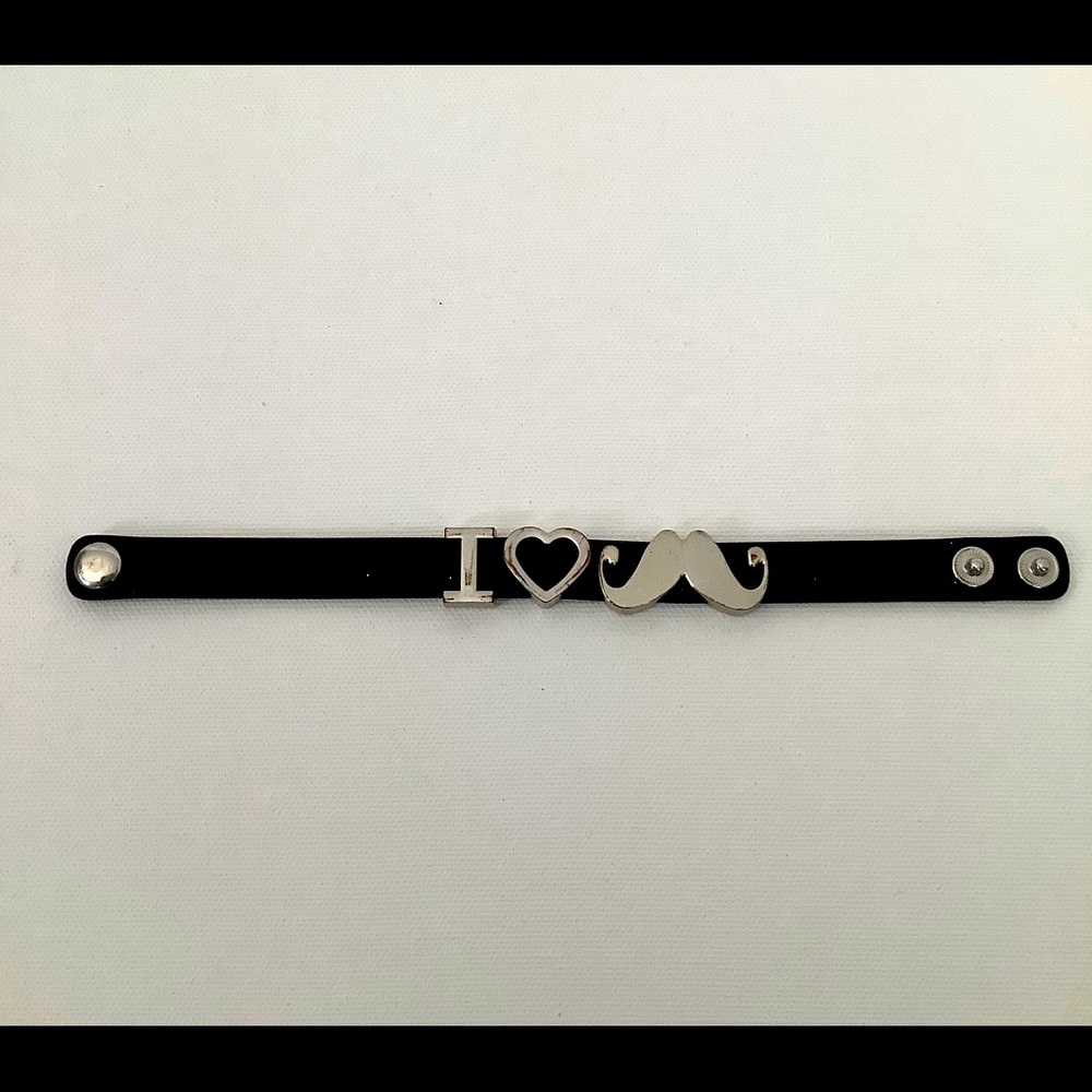 I Love Mustache bracelet